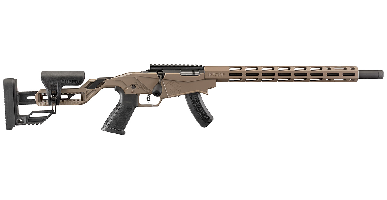 Ruger Precision Rimfire 22LR Bolt-Action Rifle with FDE Finish