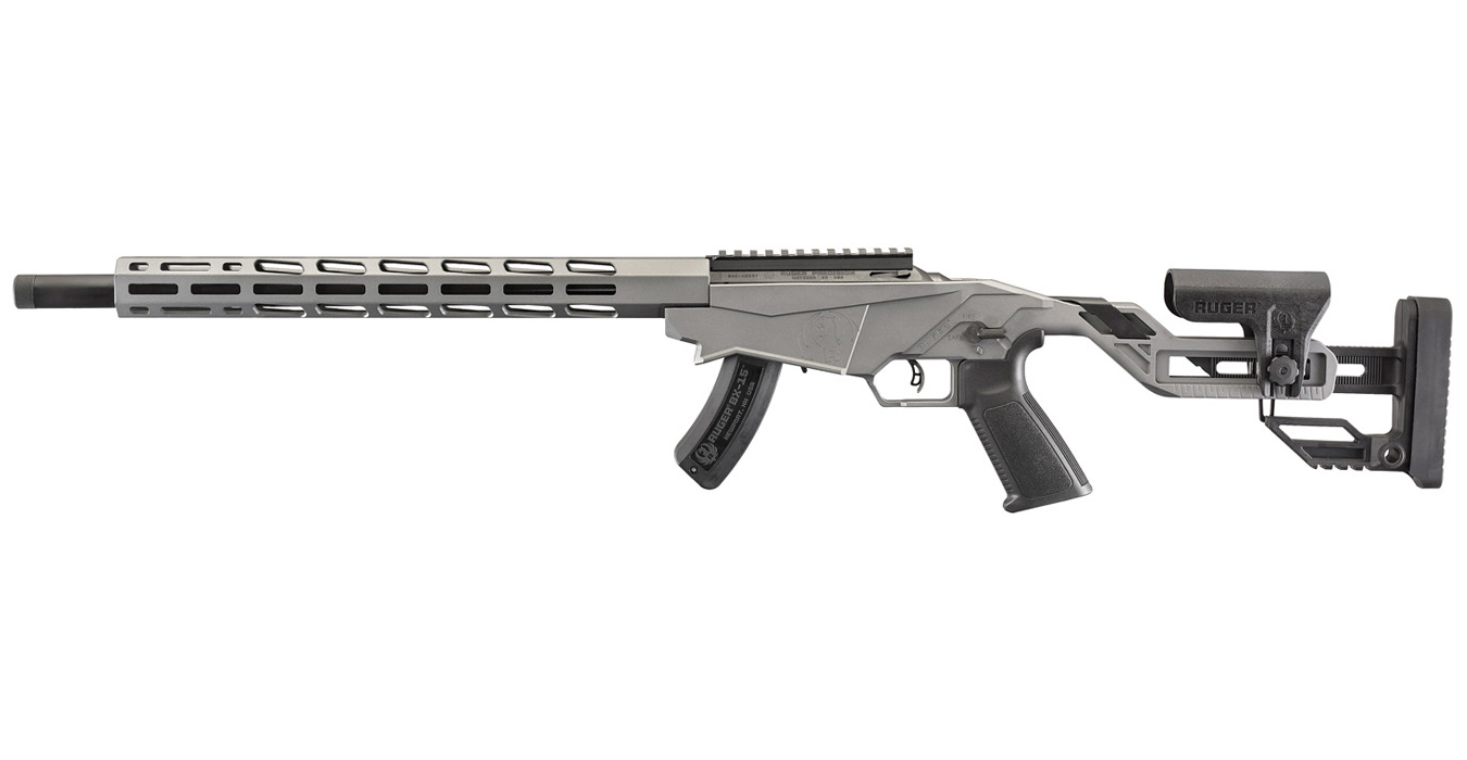 Ruger Precision Rimfire 22LR Bolt-Action Rifle with Tactical Gray Cerakote Finish