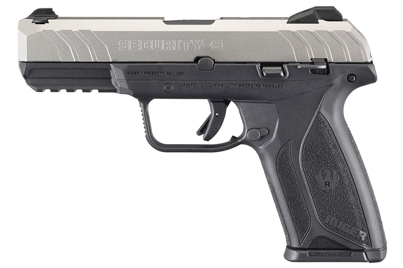 Ruger Security-9 9mm Pistol with Silver Cerakote Slide