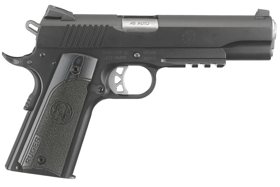 Ruger SR1911 .45ACP Talo Exclusive Centerfire Pistol with G10 Grips and Rail
