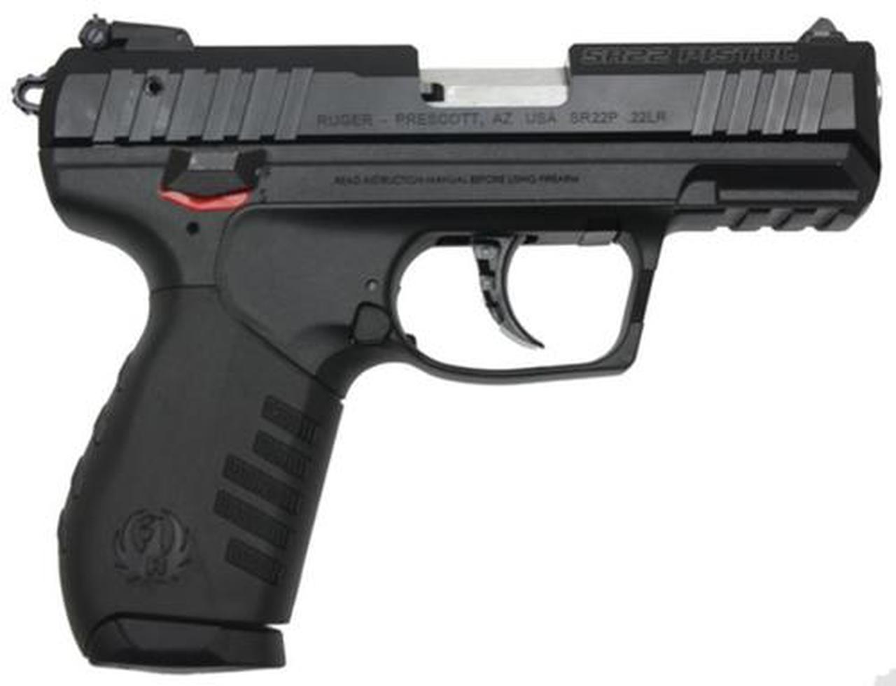 Ruger SR22 Pistol, 22LR, 3.5", 10rd Ruger
