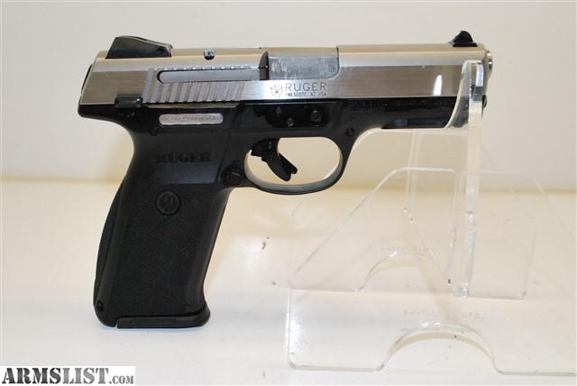 Ruger SR40 Full-Size 40 S&W Stainless Pistol