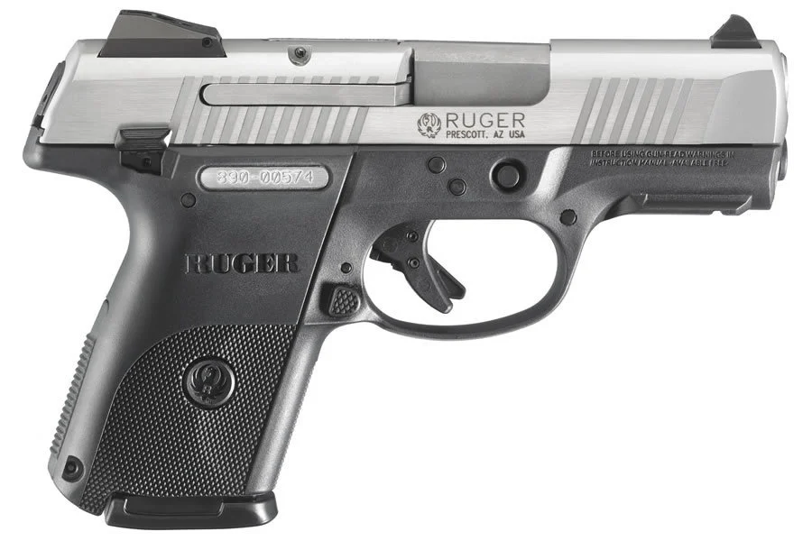 Ruger SR40c Compact 40 S&W Stainless Steel Compliant Centerfire Pistol
