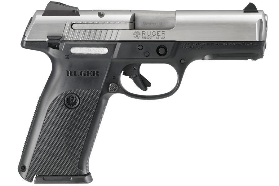 Ruger SR9 Full-Size 9mm Stainless Pistol