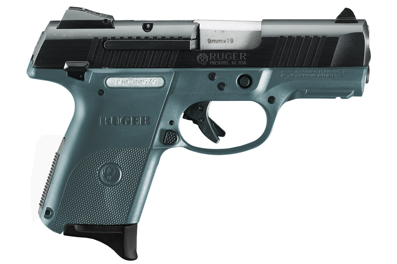 Ruger SR9c Compact 9mm Blue Titanium Centerfire Pistol