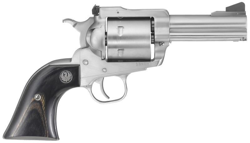 Ruger Super Blackhawk 44 Mag, 3.75" Barrel, Stainless Steel, Black Laminate Grips, 6rd Ruger