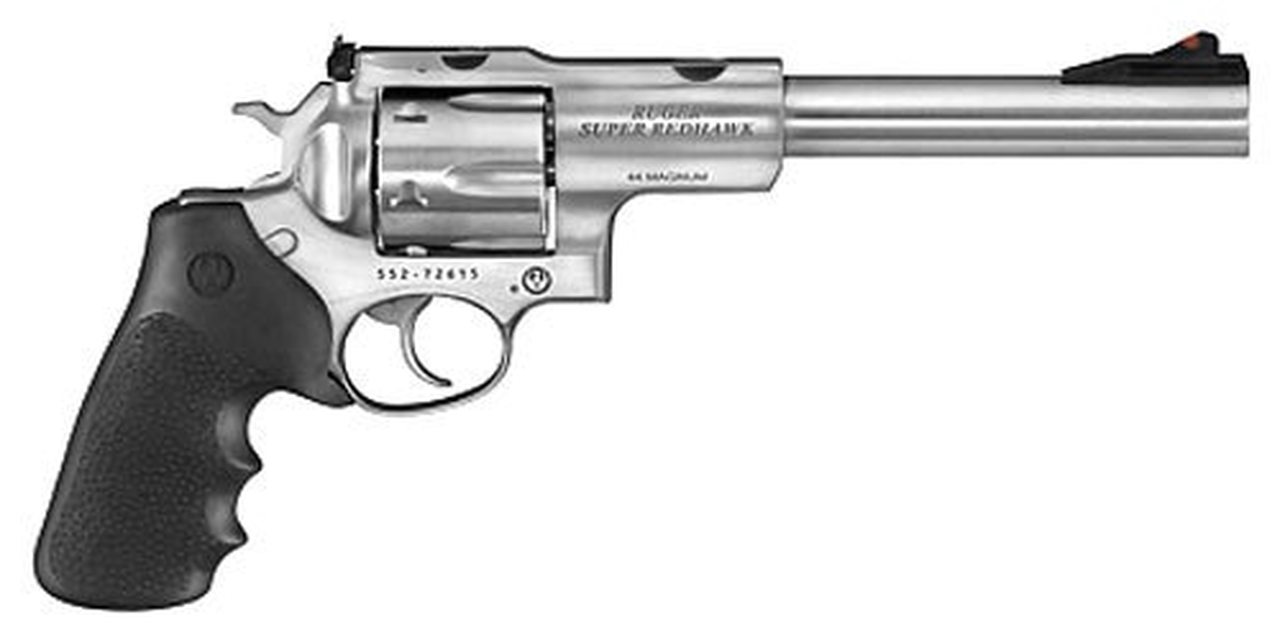 Ruger Super Redhawk 44 Mag SS 7.5" Barrel Fiber Optic Sights