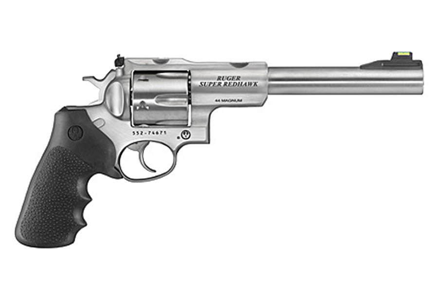 Ruger Super Redhawk 44 Rem Mag Stainless Double-Action Revolver — image 2