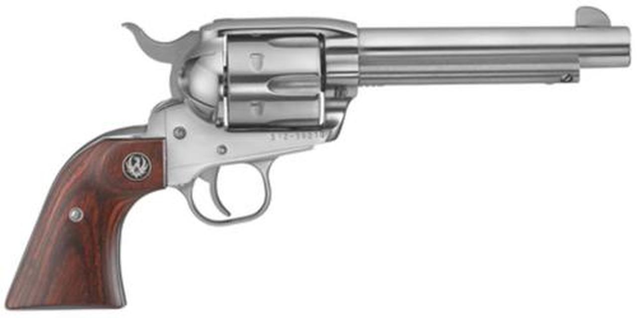 Ruger Vaquero 357/38 Spl, 5.5" Barrel, Stainless Steel Finish Ruger
