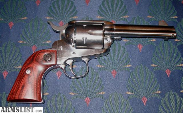 Ruger Vaquero Convertible 45 Colt / 45 Auto Stainless Revolver