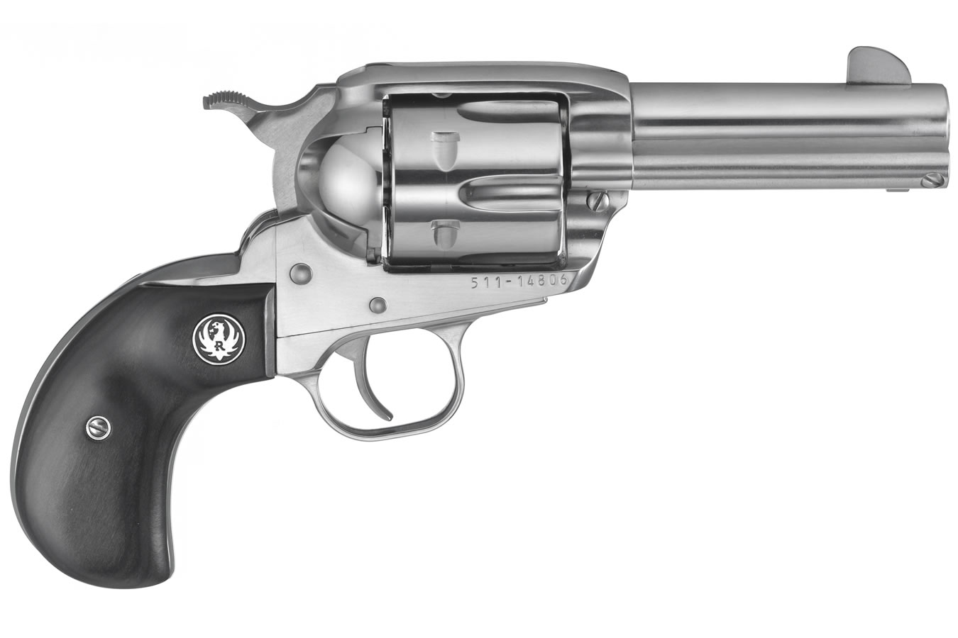 Ruger Vaquero Stainless 45 ACP Single-Action Revolver with Birdshead Grips