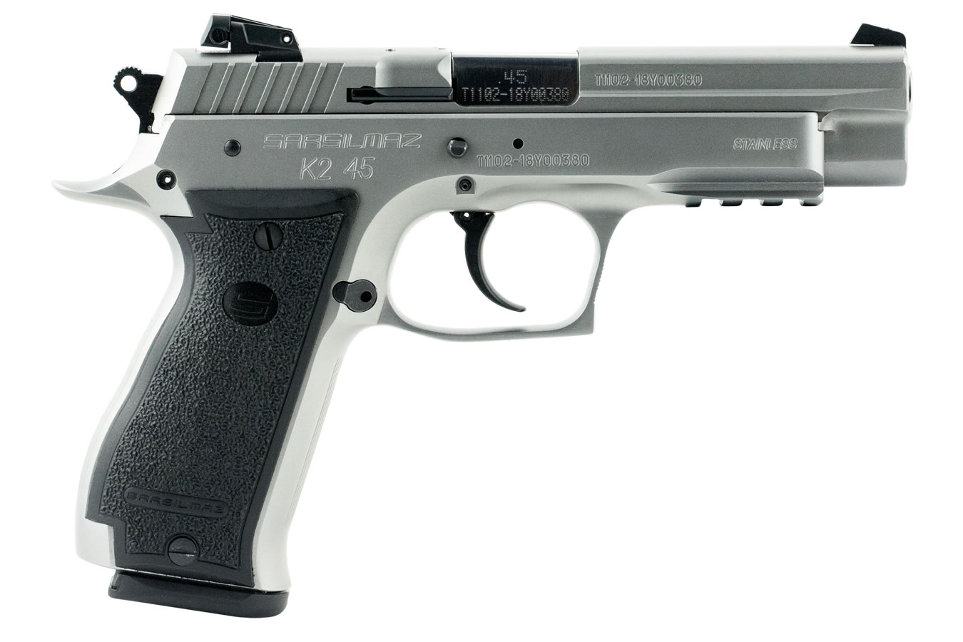 Sar Usa K245 45 ACP Full-Size Stainless Pistol