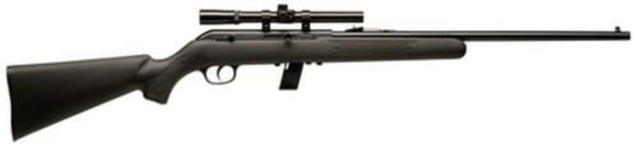 Savage 64 FXP with Scope 22LR 21" Barrel, Synthetic Black St, 10rd Savage Arms