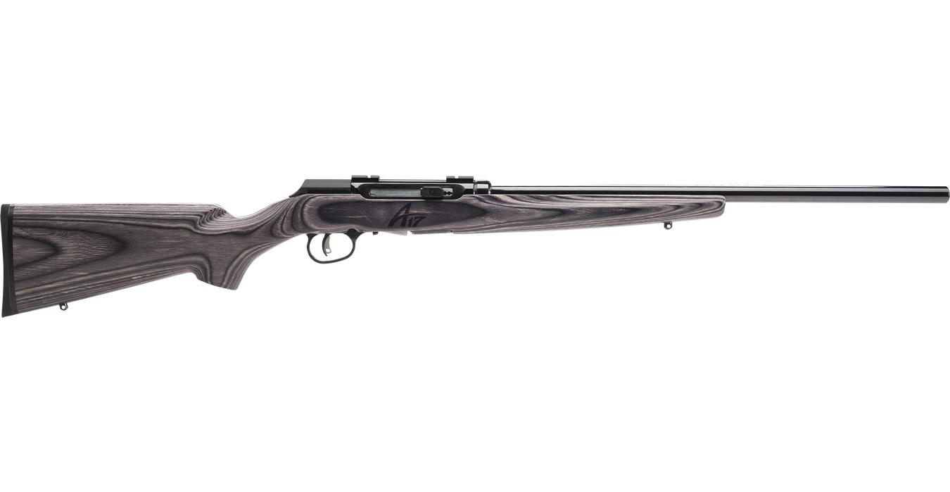 Savage A17 Sporter 17 HMR Autoloader Rifle with Wood Laminate Stock