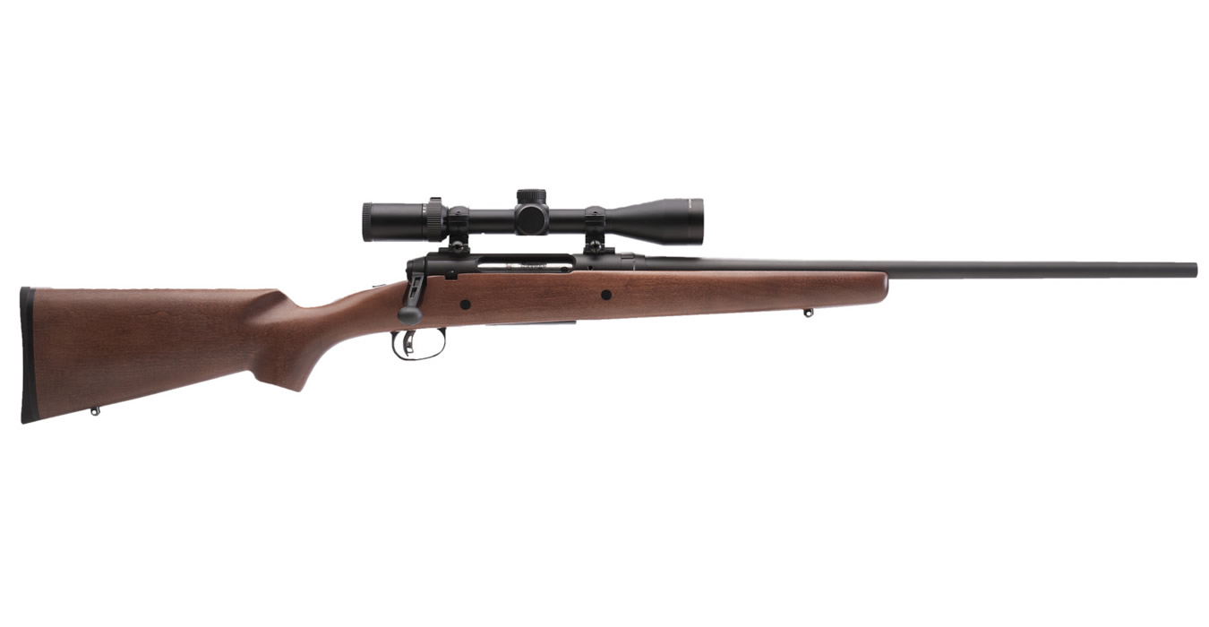 Savage Axis II XP Hardwood 7mm-08 Rem Bolt-Action Rifle with Bushnell 3-9x40mm Scope