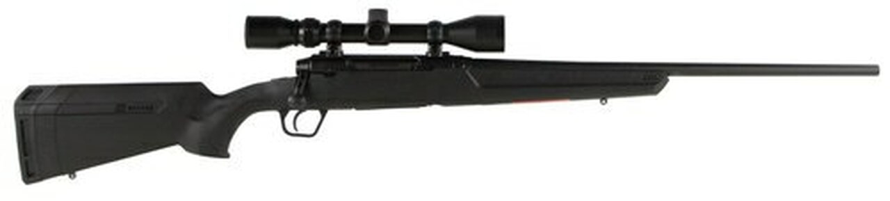 Savage Axis XP 30-06 Springfield, With 3X9X40 Scope, 22" Barrel,, , Synthetic, Black, 4 rd