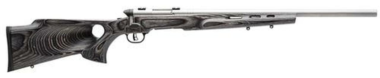 Savage B.Mag Target Bolt 17 WSM 22" Barrel, Laminate Thumbhole Stock SS, 8rd Savage Arms