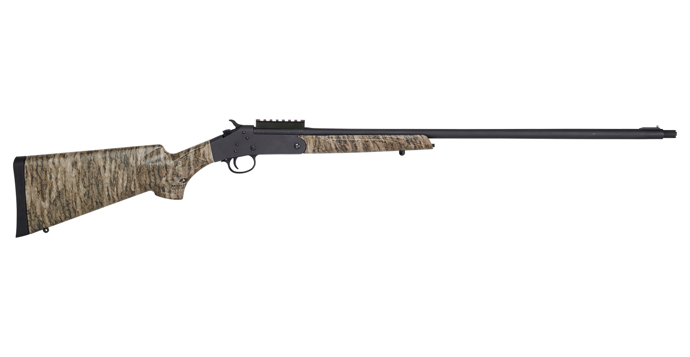 Savage M301 Turkey 12 Gauge Single Shot Shotgun with Mossy Oak Bottomland Camo Stock