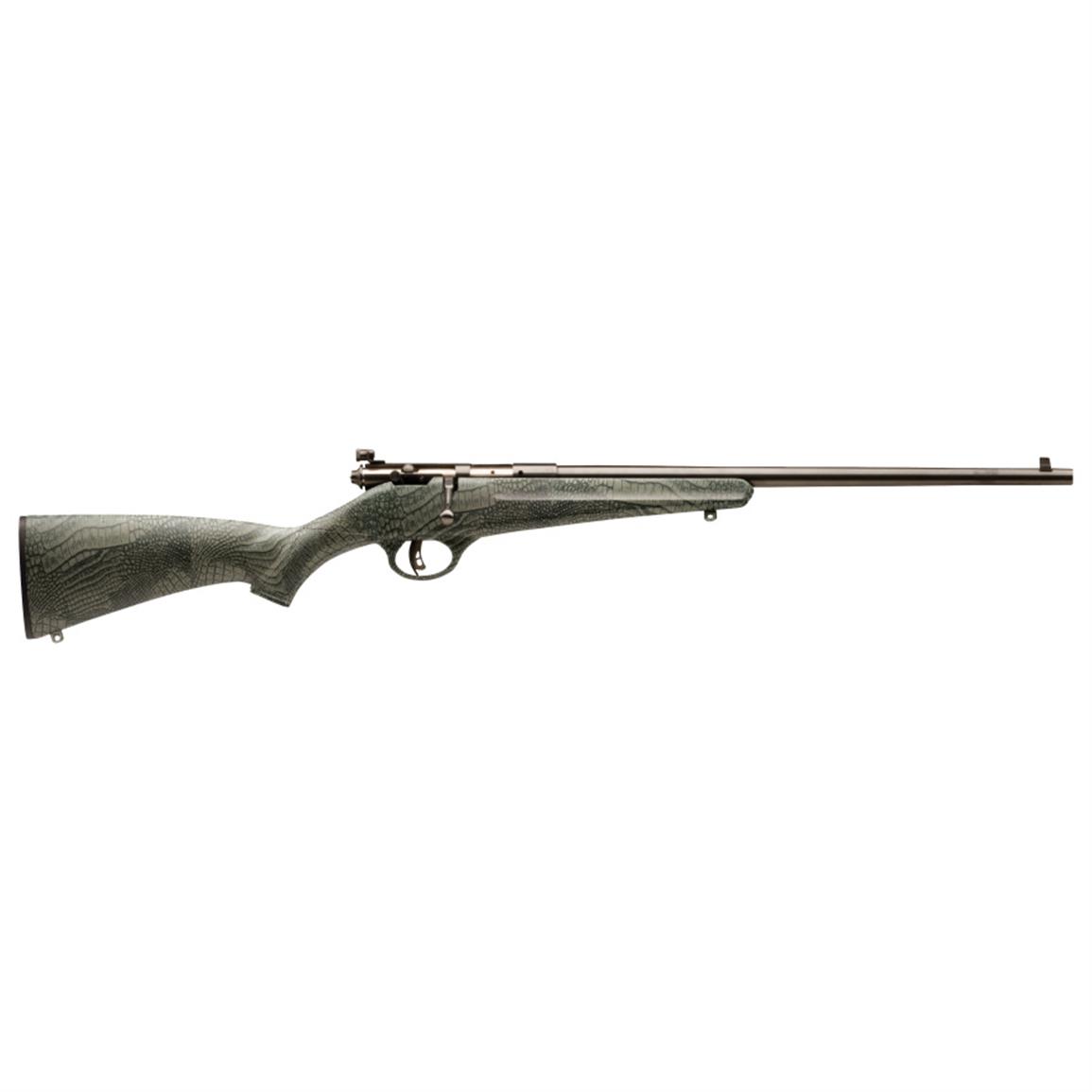 Savage Rascal Troy Landry 22LR, 16", Single Shot, Gator Skin Camo Savage Arms
