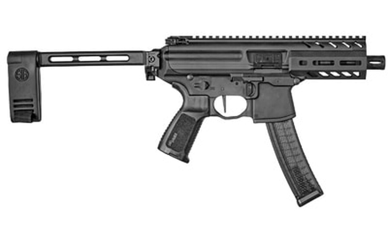 Sig MPX K Pistol 9mm, 4.5" Barrel, Folding Brace, Black, 35rd Sig Sauer