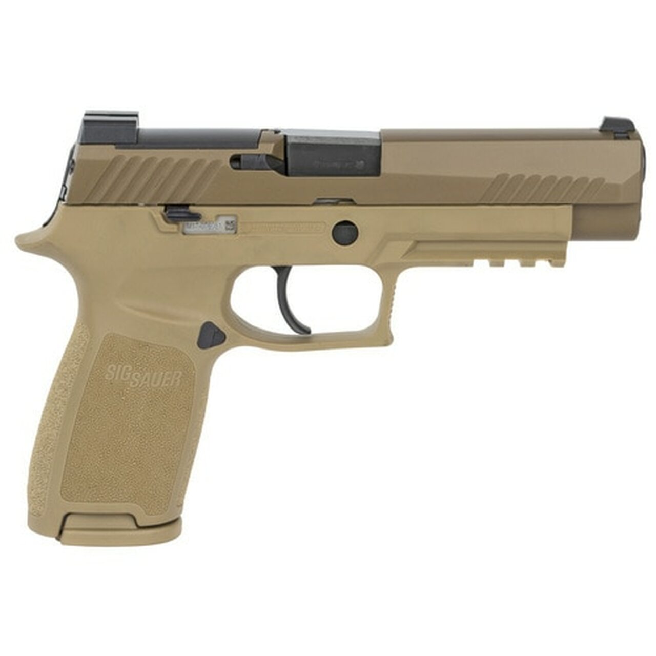 Sig P320-M17 9MM 4.7" Barrel NO Manual Safety, Night Sight Plate, 2- 17rd Mags