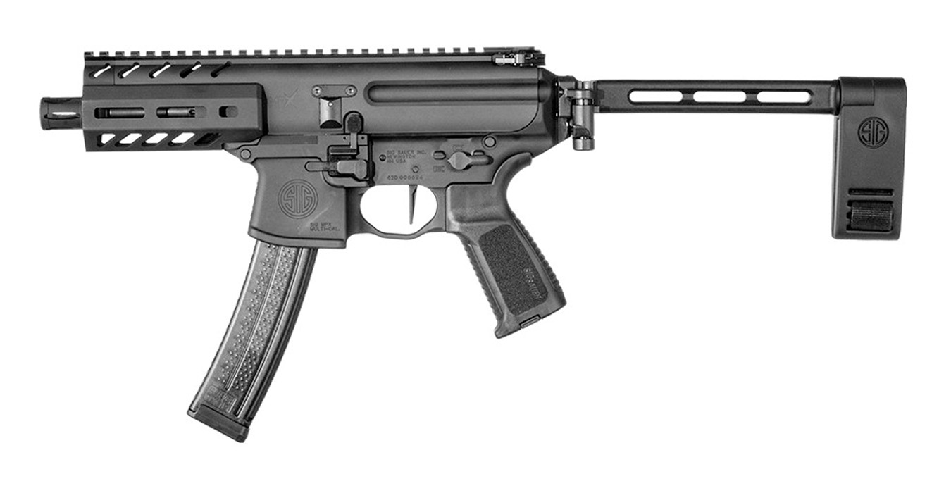 Sig Sauer MPX K 9mm Pistol with SIG PCB Folding Brace