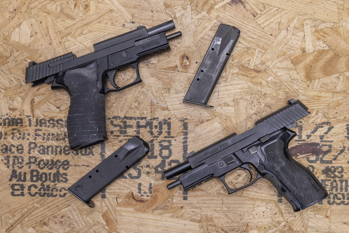 Sig Sauer P226 40 S&W DA/SA Police Trade-ins (Fair Condition)