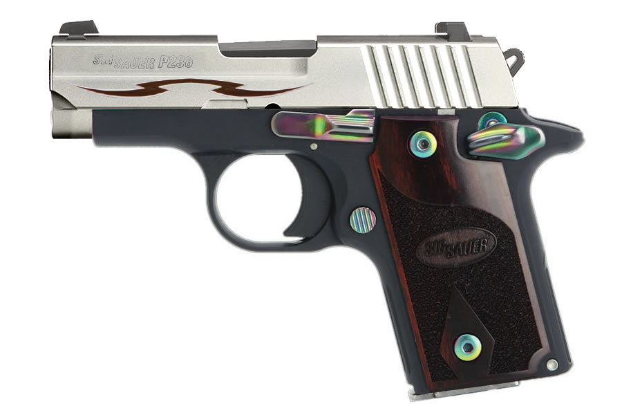 Sig Sauer P238 Rosewood Tribal 380 ACP Centerfire Pistol