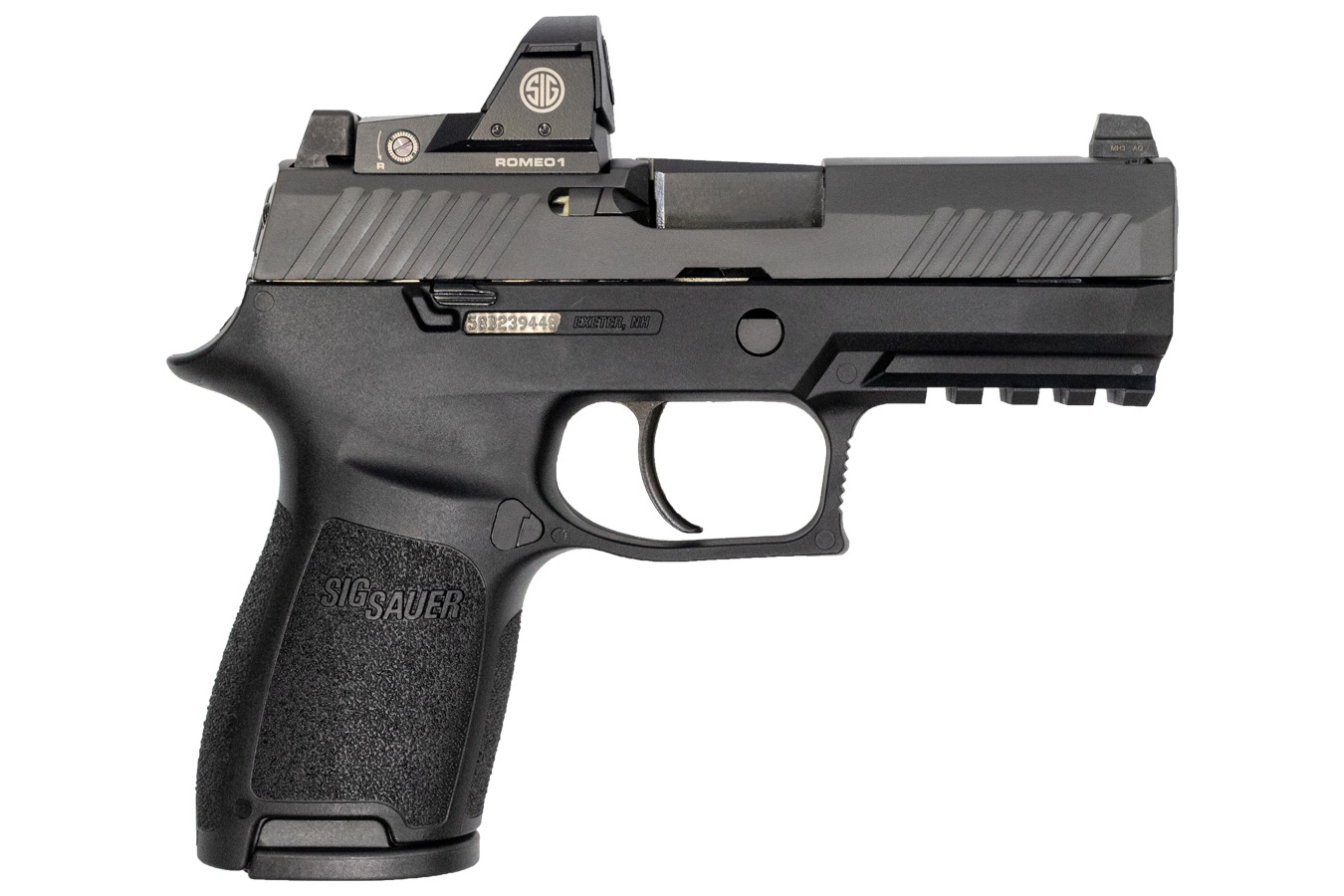 Sig Sauer P320 Compact 9mm Striker-Fired Pistol with ROMEO1 Reflex Sight and Night Sights