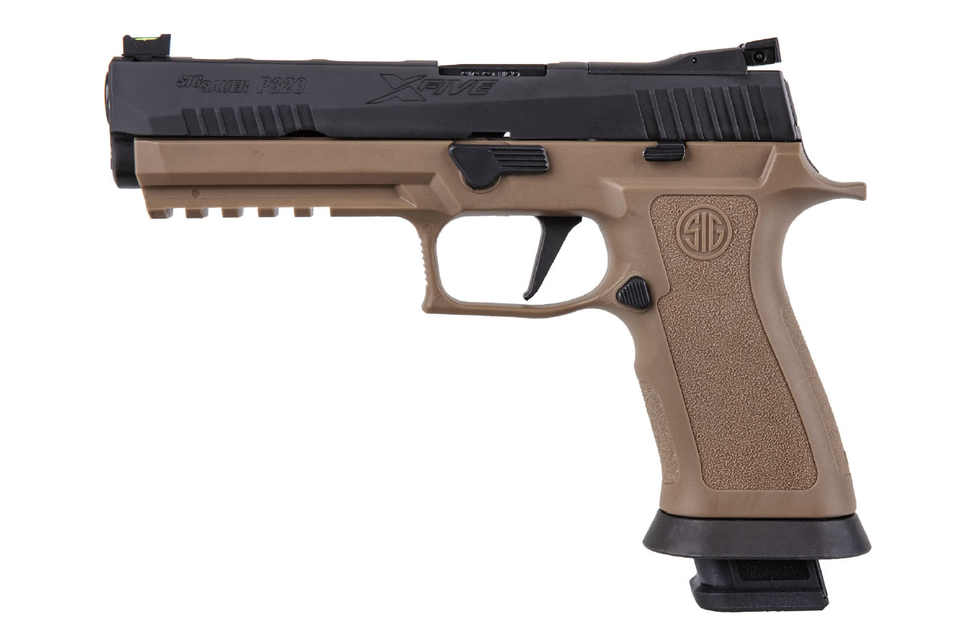 Sig Sauer P320 X-Five 9mm Pistol with Reverse Two-Tone Coyote Finish