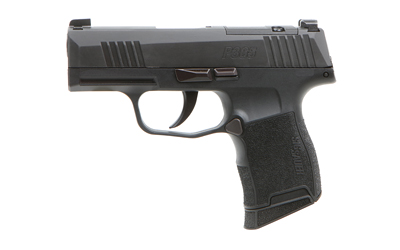 Sig Sauer P365 XMacro 9mm, 3.1" Barrel, Black, Compensator, Optic Ready, 17rd Sig Sauer