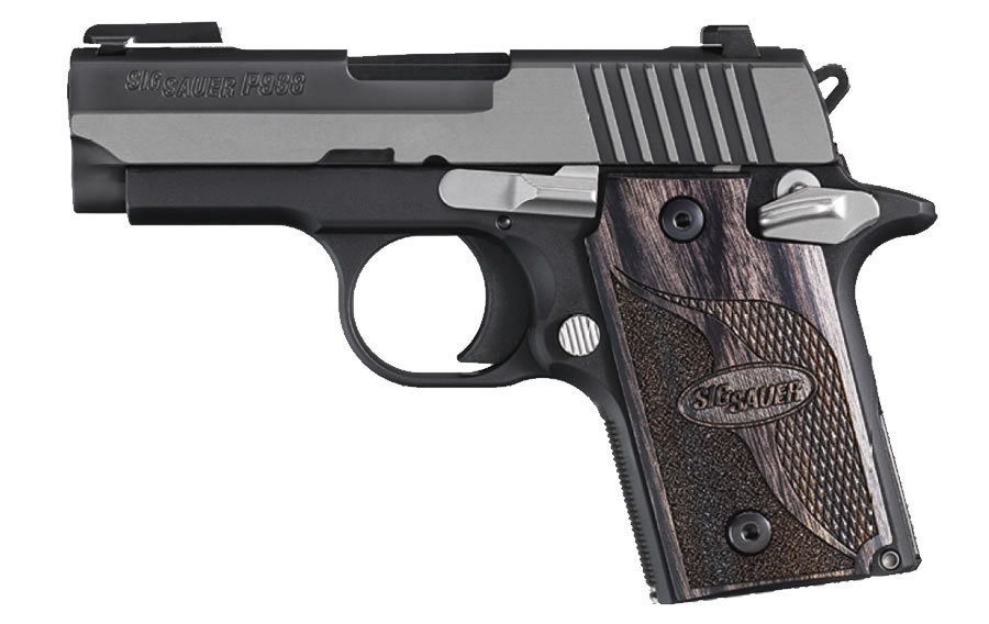 Sig Sauer P938 Equinox 9mm Centerfire Pistol with Ambi Safety and Night Sights