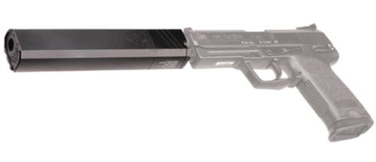 Silencerco 45 ACP Osprey Suppressor, Body Only, No Piston Silencerco