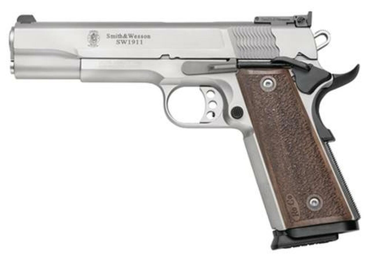 Smith & Wesson 1911 PRO 9MM 5" Barrel Adjustable Sites SS Finish
