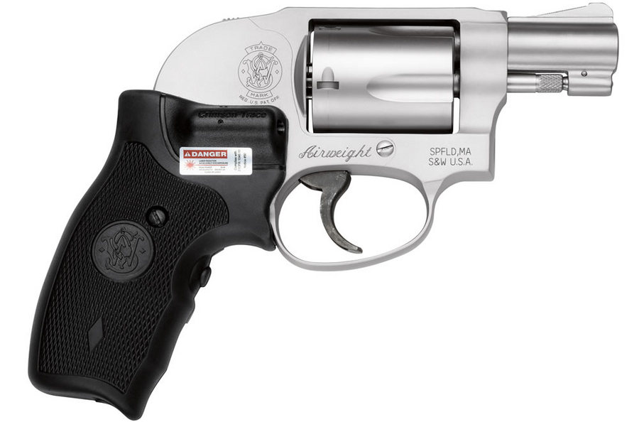 Smith & Wesson 638 38 Special Revolver with Crimson Trace Lasergrips
