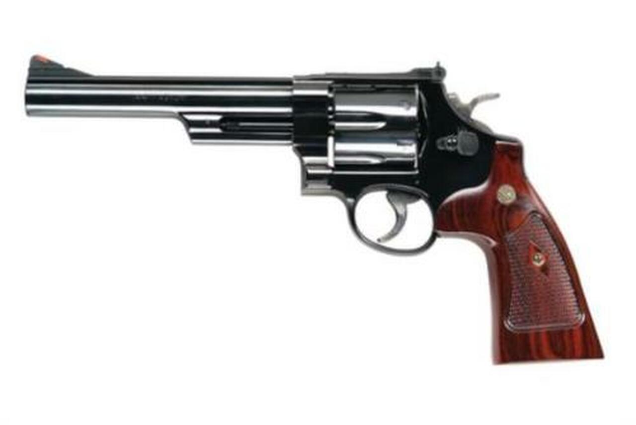 Smith & Wesson Model 29 Classic .44 Mag/.44 Special, 6.5" Barrel, Blue Finish, Wood Grip, 6rd Smith & Wesson