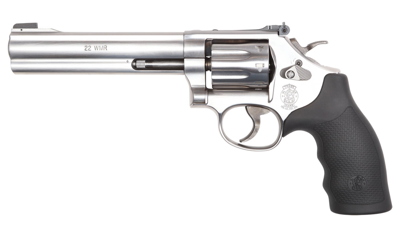 Smith & Wesson Model 648 22WMR 8-Shot DA/SA Stainless Revolver