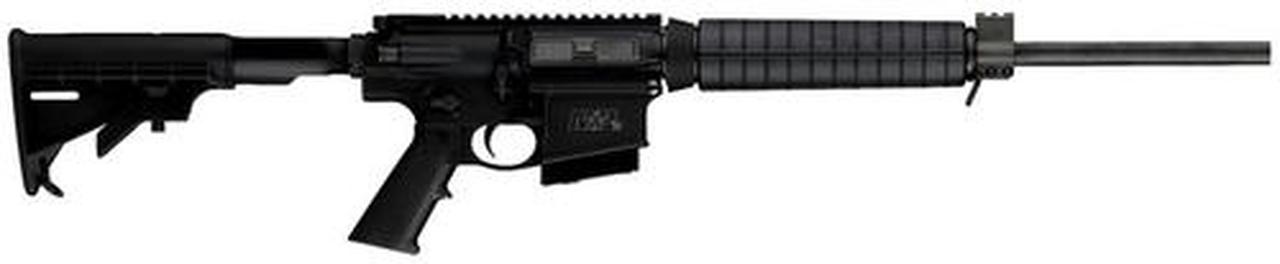 Smith & Wesson M&P 10 State Compliant AR-10 308 Win/7.62mm, 18" Barrel, Fixed Stock, Black, 10rd