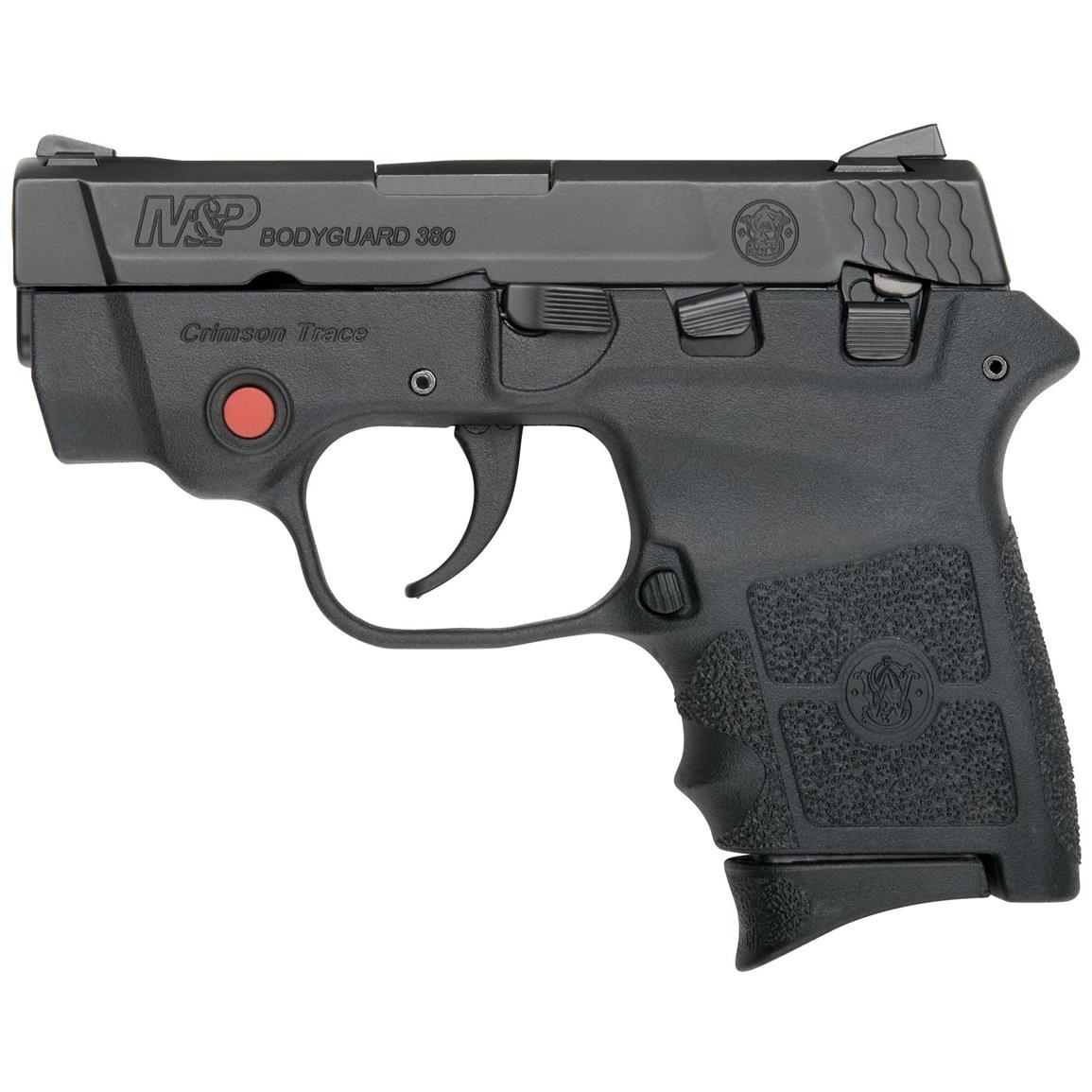 Smith & Wesson M&P Bodyguard 380 ACP, 2.75" Barrel, Black, Fixed Sights, 6rd Smith & Wesson