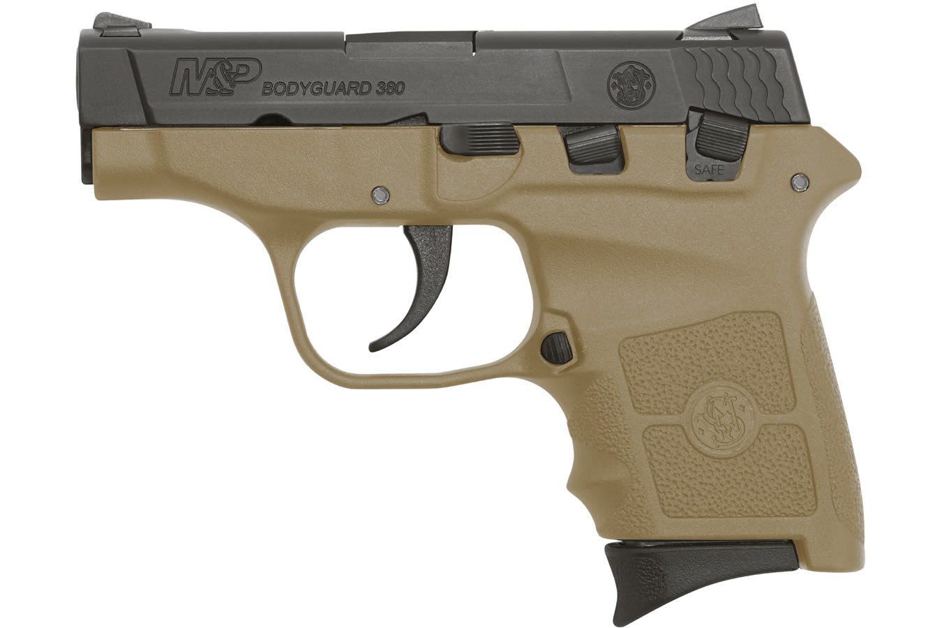 Smith & Wesson M&P Bodyguard 380 Flat Dark Earth (FDE) Carry Conceal Pistol