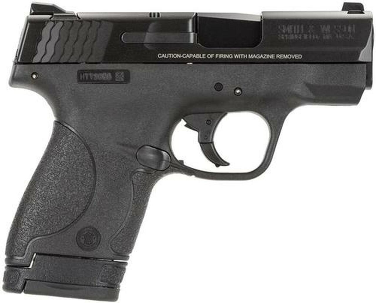 Smith & Wesson M&P Shield 9mm, 3" Barrel, Black Melonite Finish, 7rd, 8rd Mags Smith & Wesson