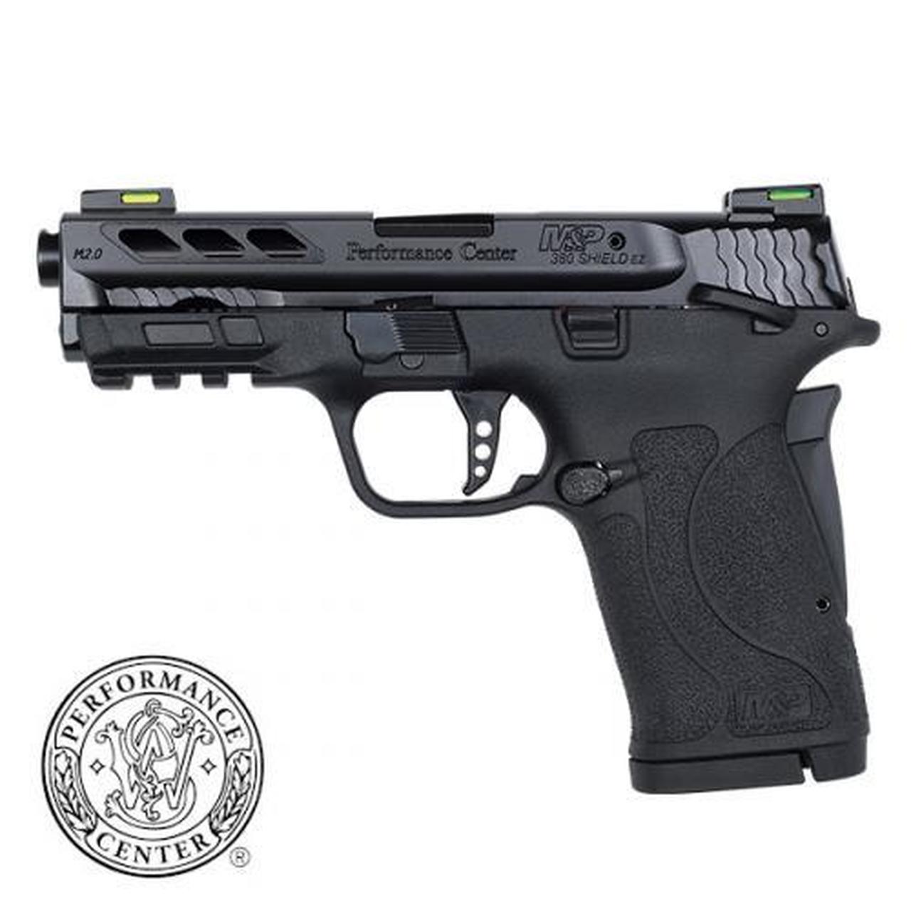 Smith & Wesson M&P Shield EZ M2.0 Performance Center 380 ACP, 3.8" Barrel, Black, MA Compliant, 8rd Smith & Wesson