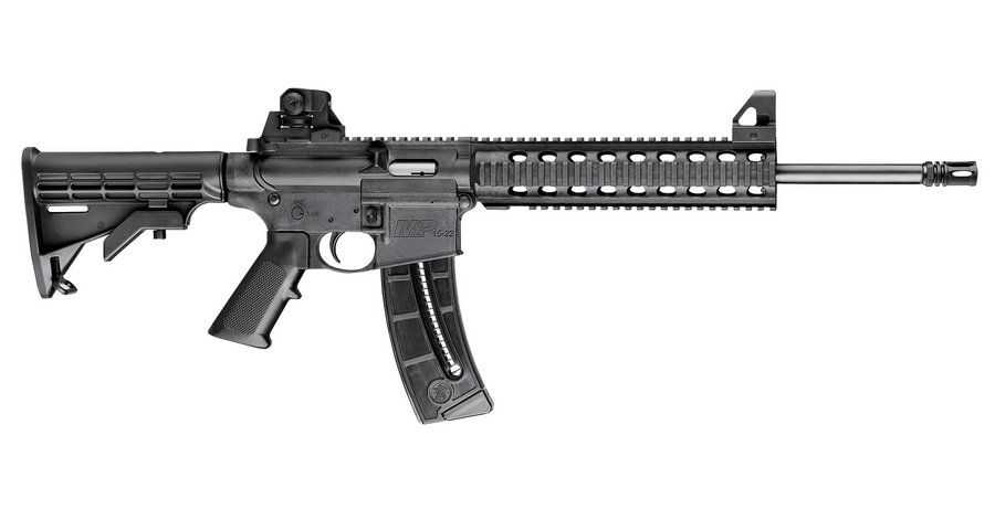 Smith & Wesson M&P15-22 22 LR Semi-Auto Rimfire Rifle with Threaded Barrel