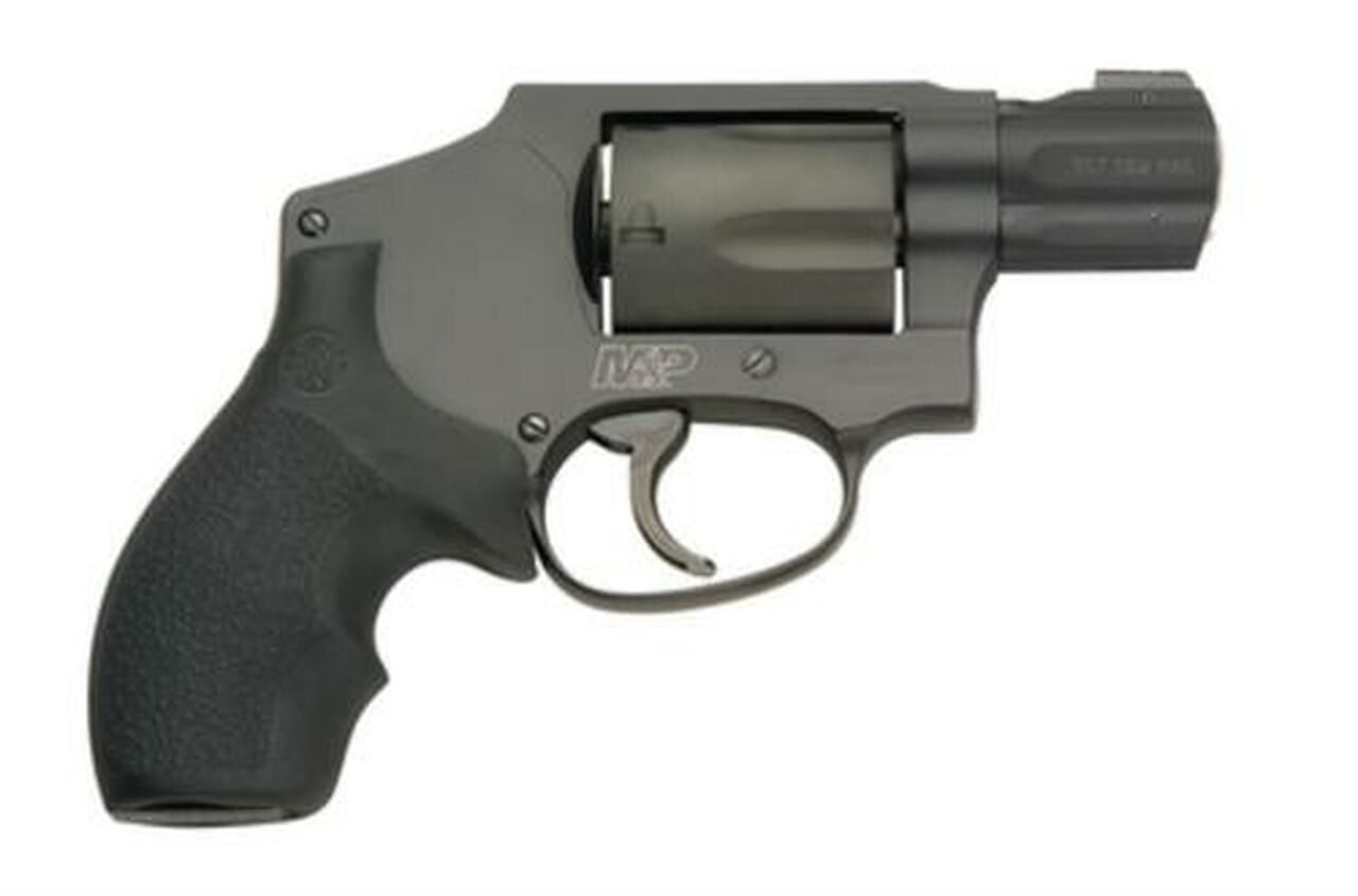 Smith & Wesson M&P340 357 Mag/38 Spc +P 1.875" Barrel Matte Black, Rubber Grips 5 Round