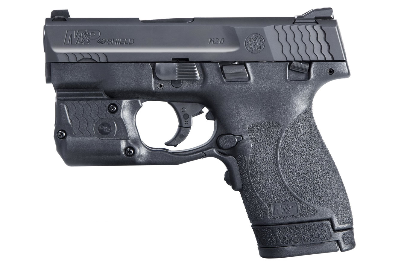 Smith & Wesson M&P40 Shield M2.0 40 S&W Centerfire Pistol w/ Laserguard Pro Green Laser and Light