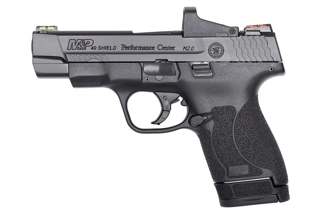 Smith & Wesson M&P40 Shield M2.0 Performance Center 40 S&W Optics Ready with 4-Inch Barrel and Red Dot