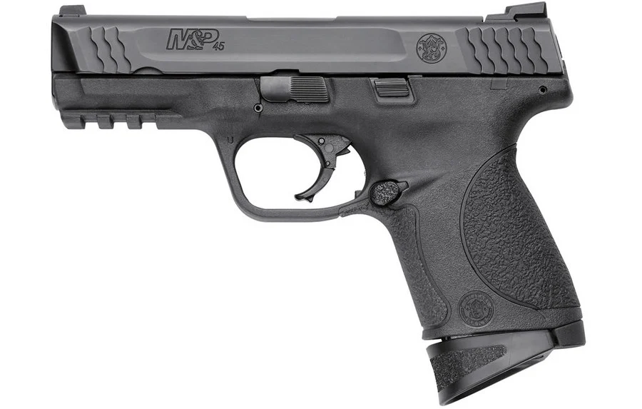 Smith & Wesson M&P45C 45 ACP Compact Size Centerfire Pistol with No Thumb Safety