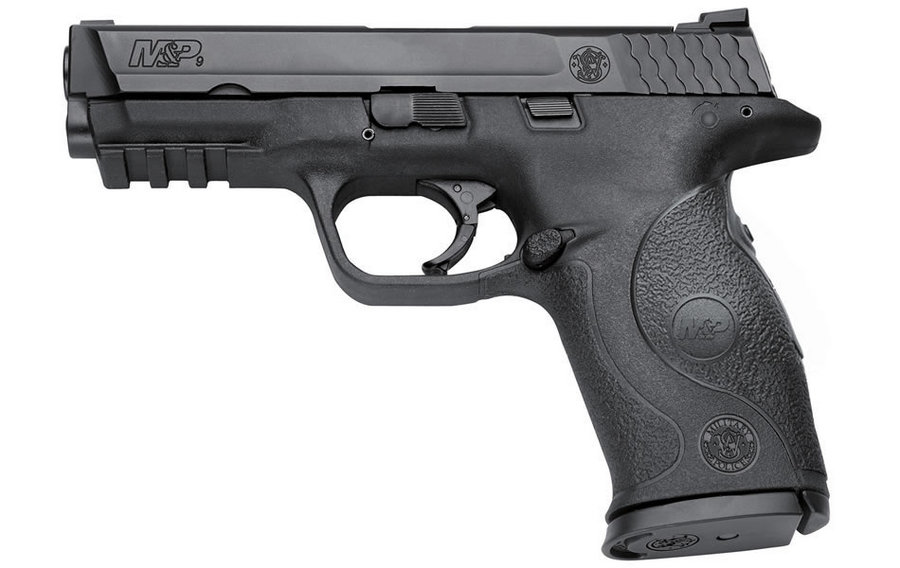 Smith & Wesson M&P9 9mm Centerfire Pistol with Crimson Trace Lasergrip