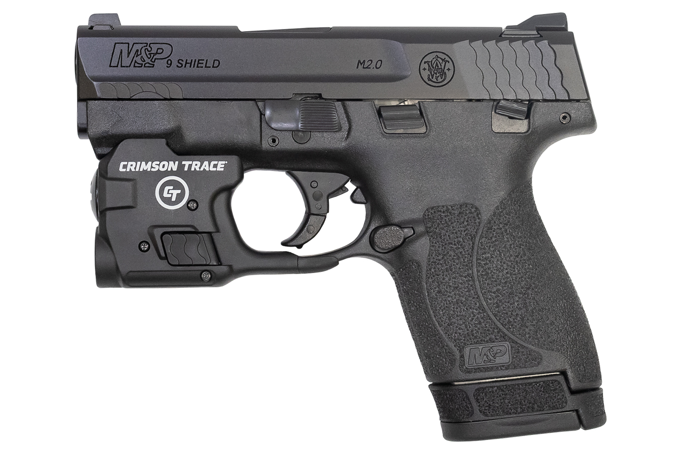 Smith & Wesson M&P9 Shield M2.0 9mm with Crimson Trace Light and Lockdown Handgun Vault