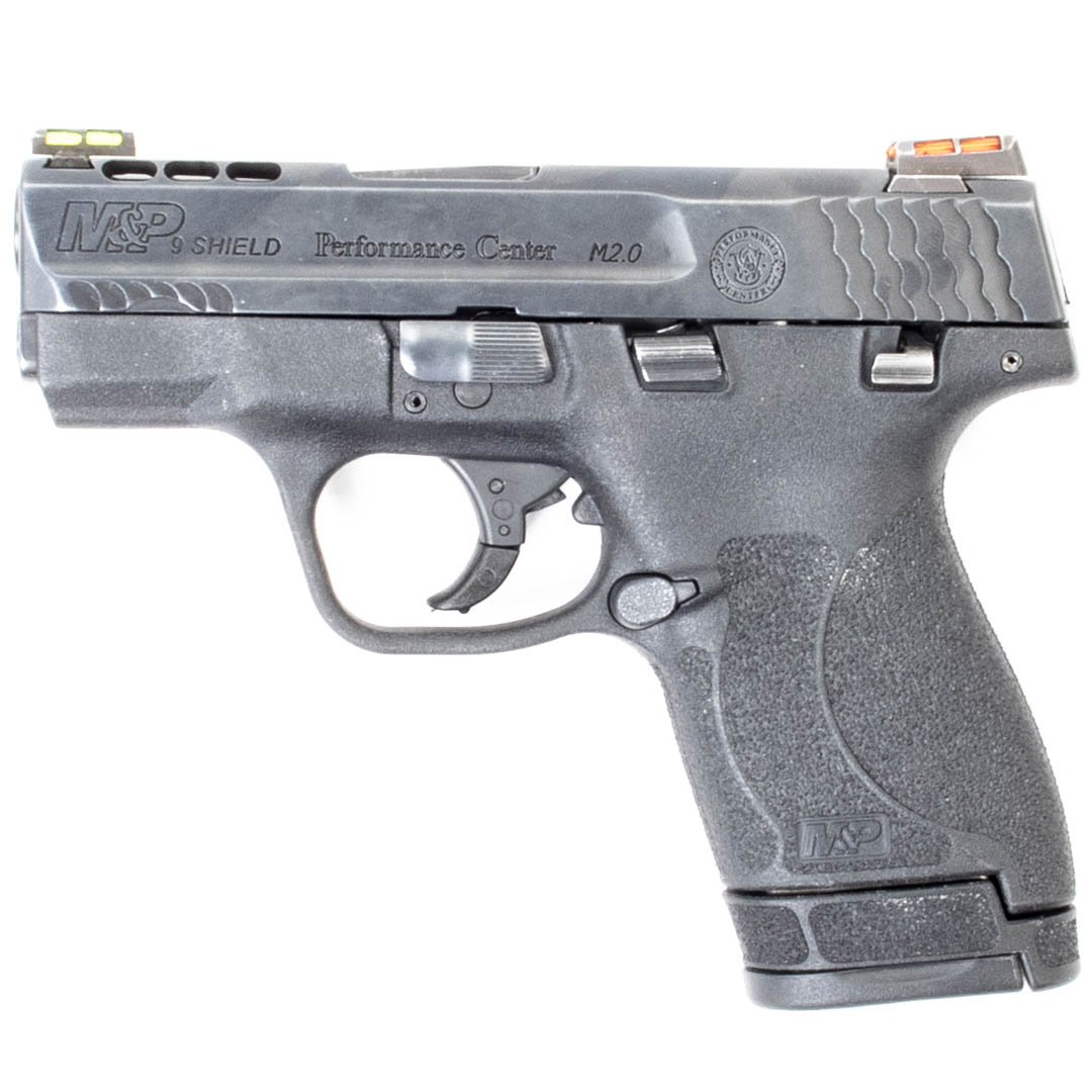 SMITH &amp; Wesson M&amp;P9 SHIELD M2.0 PERFORMANCE CENTER 9MM LUGER (9X19 PARA)  SEMI AUTO HANDGUNS